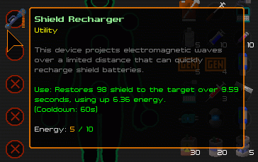 underrail ShieldRecharger